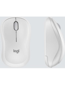 Logitech MK295 Silent Wireless Combo - USB Wireless Wi-Fi/RF - Off White - USB Wireless Wi-Fi Mouse - Off White - AA, AAA - Comp