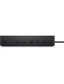 Dell Universal Dock - UD22 - 130 W - 2 Displays Supported - 1 x HDMI Ports - HDMI - DisplayPort - Black - Wired