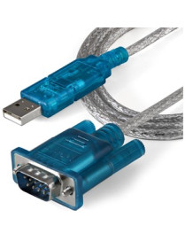 StarTech.com USB to Serial Adapter - Prolific PL-2303 - 3 ft / 1m - DB9 (9-pin) - USB to RS232 Adapter Cable - USB Serial - Add 