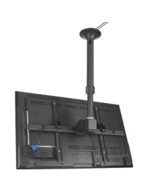 Atdec ceiling mount for large display, long pole - Loads up to 143lb - Back - Universal VESA up to 800x500 - Upgradeable - 360° 