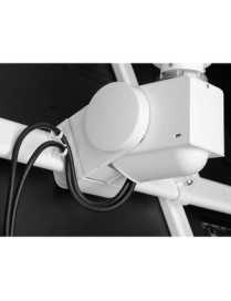 Atdec ceiling mount for large display, long pole - Loads up to 143lb - White - Universal VESA up to 800x500 - Upgradeable - 360°