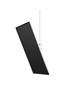 Atdec ceiling mount for large display, long pole - Loads up to 143lb - White - Universal VESA up to 800x500 - Upgradeable - 360°