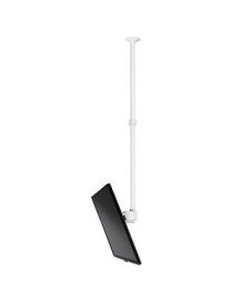 Atdec ceiling mount for large display, long pole - Loads up to 143lb - White - Universal VESA up to 800x500 - Upgradeable - 360°