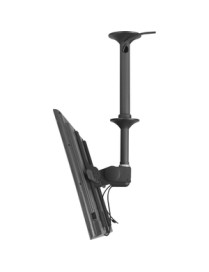 Atdec ceiling mount for large display, short pole - Loads up to 143lb - Back - Universal VESA up to 800x500 - Upgradeable - 360°