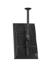 Atdec ceiling mount for large display, short pole - Loads up to 143lb - Back - Universal VESA up to 800x500 - Upgradeable - 360°