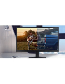 Samsung Essential S22A338NHN 22" Full HD LCD Monitor - 16:9 - Black - 22" (558.80 mm) Class - Vertical Alignment (VA) - 1920 x 1