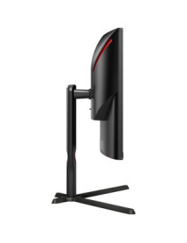 AOC CQ27G3S 27" WQHD Curved Screen LED Gaming LCD Monitor - 16:9 - Black, Red - 27" (685.80 mm) Class - Vertical Alignment (VA) 