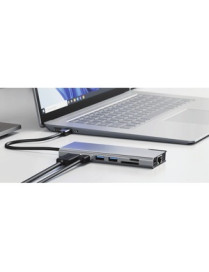 Alogic USB-C Ultra Dock PLUS Gen 2 with Power Delivery - for Notebook/Tablet/Workstation/Monitor - 100 W - USB Type C - 2 Displa