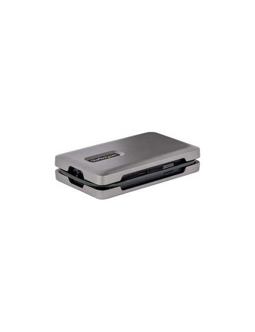 StarTech.com USB-C Multiport Adapter w/USB-C DP Alt Mode Video/4K HDMI/VGA, USB-C Dual Monitor Docking Station, Type C Mini Dock