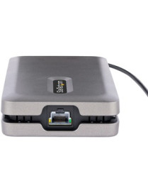 StarTech.com USB-C Multiport Adapter w/USB-C DP Alt Mode Video/4K HDMI/VGA, USB-C Dual Monitor Docking Station, Type C Mini Dock