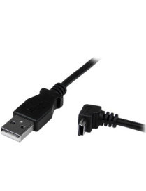 StarTech.com 2m Mini USB Cable - A to Down Angle Mini B - Connect your Mini USB devices over longer distances, with the cable ou