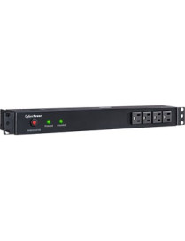 Cyber Power CyberPower Rackbar Surge Suppressor RM 1U RKBS15S4F12R 15A 16-Outlet - 16 x NEMA 5-15R - 3600 J - 120 V AC Input - 1