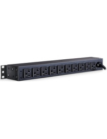 Cyber Power CyberPower Rackbar Surge Suppressor RM 1U RKBS15S4F12R 15A 16-Outlet - 16 x NEMA 5-15R - 3600 J - 120 V AC Input - 1