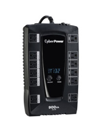 Cyber Power CyberPower Intelligent LCD Series AVRG900LCD 900VA 480W UPS - Compact - 8 Hour Recharge - 2 Minute Stand-by - 120 V 