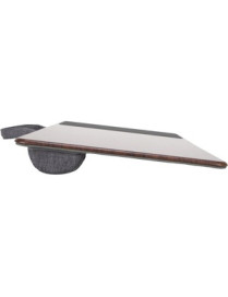Targus All-Purpose Laptop Desk with Mouse Pad 15.6" (Black/Brown) - Black, Brown