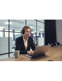 EPOS | SENNHEISER ADAPT 660 Headset - Stereo - Wireless - Bluetooth - 82 ft - 490 Ohm - 17 Hz - 23 kHz - Over-the-head - Binaura