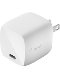 Belkin BOOST↑CHARGE 30W USB-C GaN Wall Charger + USB-C To Lightning Cable - 30 W - White