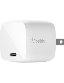 Belkin BOOST↑CHARGE 30W USB-C GaN Wall Charger + USB-C To Lightning Cable - 30 W - White