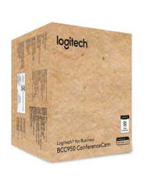 Logitech BCC950 Video Conferencing Camera - 3 Megapixel - 30 fps - Black - USB 2.0 - 1 Pack(s) - 1920 x 1080 Video - Auto-focus 