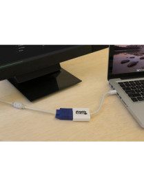 Plugable Mini Displayport TO VGA Adapter (Passive) - Mini DisplayPort/VGA Video Cable for Monitor, TV, Notebook, Projector, Desk