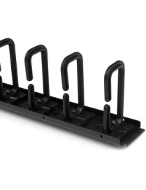 StarTech.com Vertical Cable Organizer with D-Ring Hooks - Vertical Cable Management Panel - 0U - 6 ft. - Eliminate cable stress 