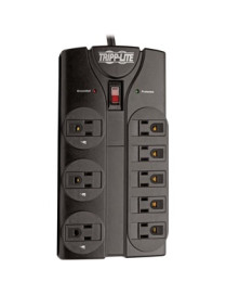 Tripp Lite Surge Protector Power Strip 8 Outlet 8 ' Cord Black 1440 J - 8 x NEMA 5-15R - 1800 VA - 1440 J - 120 V AC Input - 8 x