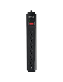 Tripp Lite Surge Protector Power Strip 6 Outlet 15 ' Cord Black 790 J - 6 x NEMA 5-15R - 1875 VA - 790 J - 120 V AC Input - 6 x 