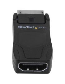 StarTech.com DisplayPort to HDMI Adapter, 4K 30Hz Compact DP 1.2 to HDMI 1.4 Video Converter, Passive DP++ to HDMI Monitor/Displ