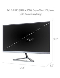 Viewsonic 24" Display, IPS Panel, 1920 x 1080 Resolution - 24.00" (609.60 mm) Class - Advanced High Performance In-plane Switchi