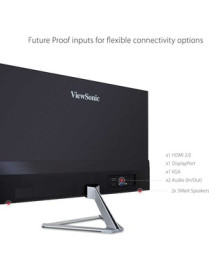 Viewsonic 24" Display, IPS Panel, 1920 x 1080 Resolution - 24.00" (609.60 mm) Class - Advanced High Performance In-plane Switchi