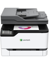 Lexmark GO Line MC300 MC3224i Laser Multifunction Printer-Color-Copier/Scanner-24 ppm Mono/24 ppm Color Print-2400x600 dpi Print