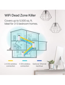 Tp Link TP-Link Deco M4 Dual Band IEEE 802.11ac 1.17 Gbit/s Wireless Access Point - 2.40 GHz, 5 GHz - Internal - MIMO Technology