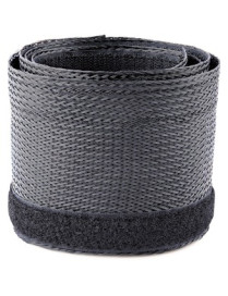 StarTech.com 10ft (3m) Cable Management Sleeve, Braided Mesh Wire Wraps/Floor Cable Covers, Computer Cable Manager/Cord Conceale