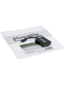 Plugable USB 3.1 Type-C to DVI Adapter - 1 Pack - USB 3.1 Type C - 1 x DVI Video Female - 2560 x 1440 Supported