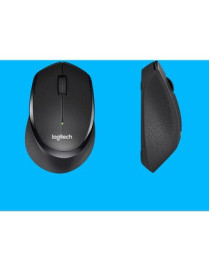 Logitech SILENT PLUS M330 Mouse - Mechanical - Cable - Black - 1 Pack - USB - 1000 dpi - Scroll Wheel - 3 Button(s) - Right-hand