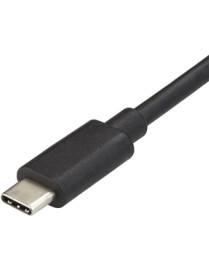 StarTech.com eSATA/USB Data Transfer Cable - 1 Pack - 1 x 7-pin eSATA - Male - 1 x 24-pin USB 3.0 Type C - Male - Black