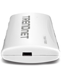 TRENDnet USB 2.0 7-Port High Speed Hub with 5V/2A Power Adapter, Up to 480 Mbps USB 2.0 connection Speeds, TU2-700 - High Speed 