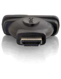 C2G Velocity DVI-D Female to HDMI Male Inline Adapter - 1 x 24-pin DVI-D Digital Video Female - 1 x HDMI Digital Audio/Video Mal