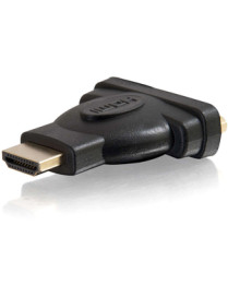 C2G Velocity DVI-D Female to HDMI Male Inline Adapter - 1 x 24-pin DVI-D Digital Video Female - 1 x HDMI Digital Audio/Video Mal