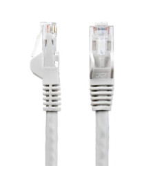 StarTech.com 1ft CAT6 Ethernet Cable - Gray Snagless Gigabit - 100W PoE UTP 650MHz Category 6 Patch Cord UL Certified Wiring/TIA