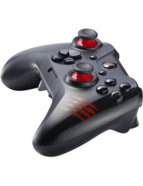 Mad Catz The Authentic C.A.T. 7 Wired Game Controller - Black - Cable - USB - PlayStation 3, PC - Black