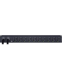 Cyber Power CyberPower Switched ATS PDU PDU44002 10-Outlets PDU - Switched - NEMA L5-20P - 10 x NEMA 5-20R - 120 V AC - Network 