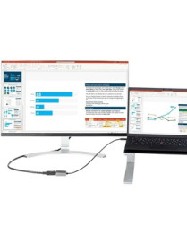 StarTech.com USB-C to DisplayPort Adapter - 1 x 24-pin Type C USB Male - 1 x 20-pin DisplayPort DisplayPort 1.4 Digital Audio/Vi