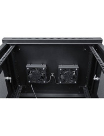 Tripp Lite SRFANWM Cooling Fan - 2 Pack - 5946.5 L/min Maximum Airflow - NEMA 5-15P - 2 pc(s) - Cabinet
