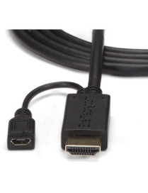 StarTech.com HDMI to VGA Cable - 10 ft / 3m - 1080p - 1920 x 1200 - Active HDMI Cable - Monitor Cable - Computer Cable - Elimina