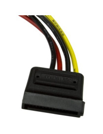 Startech Star Tech.com 6in 4 Pin LP4 to SATA Power Cable Adapter - Power a Serial ATA hard drive from a conventional LP4 power s