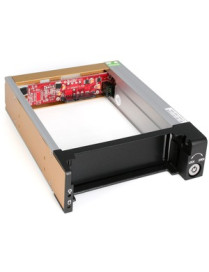 StarTech.com StarTech.com Aluminum Black SATA Hard Drive Drawer - Storage mobile rack - black - Turns any 3.5in SATA hard drive 