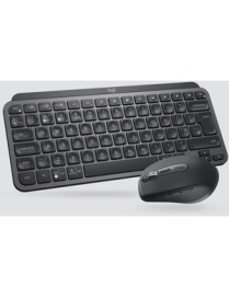 Logitech MX Keys Mini Combo for Business Wireless Mouse and Keyboard Combo - USB Wireless Bluetooth/RF Keyboard - 79 Key - Engli