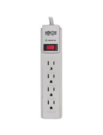 Tripp Lite ProtectIT 4 Outlets 120V Surge Suppressor - Receptacles: 4 x NEMA 5-15R - 450J