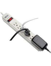 Tripp Lite 6-Outlets, 8-Ft Cord, 990 Joule Strip, Flat Plug - Protect It! Surge Suppressor - 6 x NEMA 5-15R - 1.88 kVA - 990 J -